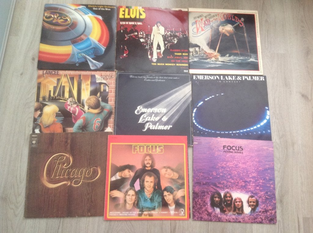 LP 12" te koop diverse genres + 7" LP, Cd's en Dvd's, Vinyl | Verzamelalbums, LP, Gebruikt, Overige genres, Ophalen of Verzenden