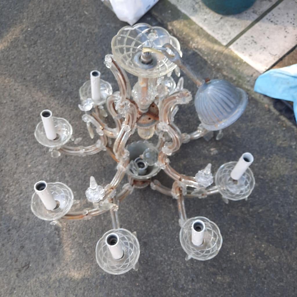 Allerlei , tuinaccessoires , vintage lusters ., Tuin en Terras, Ophalen