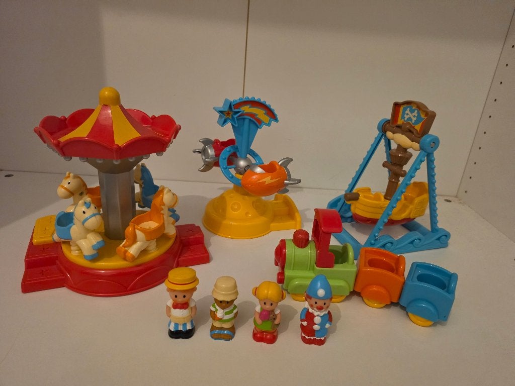 Lot Fête Foraine Little People (Fisher-Price), Enfants & Bébés, Enlèvement, Comme neuf, Set de jeu