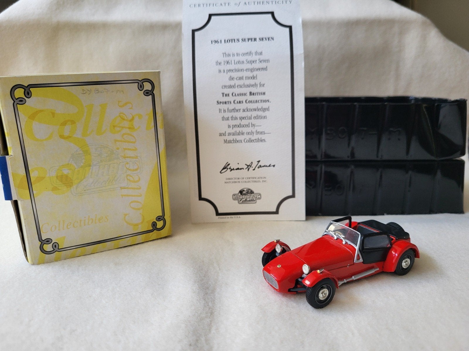 Matchbox Dinky DYB07-M 1961 Lotus Super Seven, Enlèvement ou Envoi, Matchbox