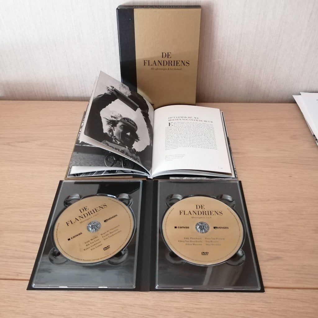 De Flandriens ( fotoboek + 6 afleveringen), Cd's en Dvd's, Ophalen, Gebruikt