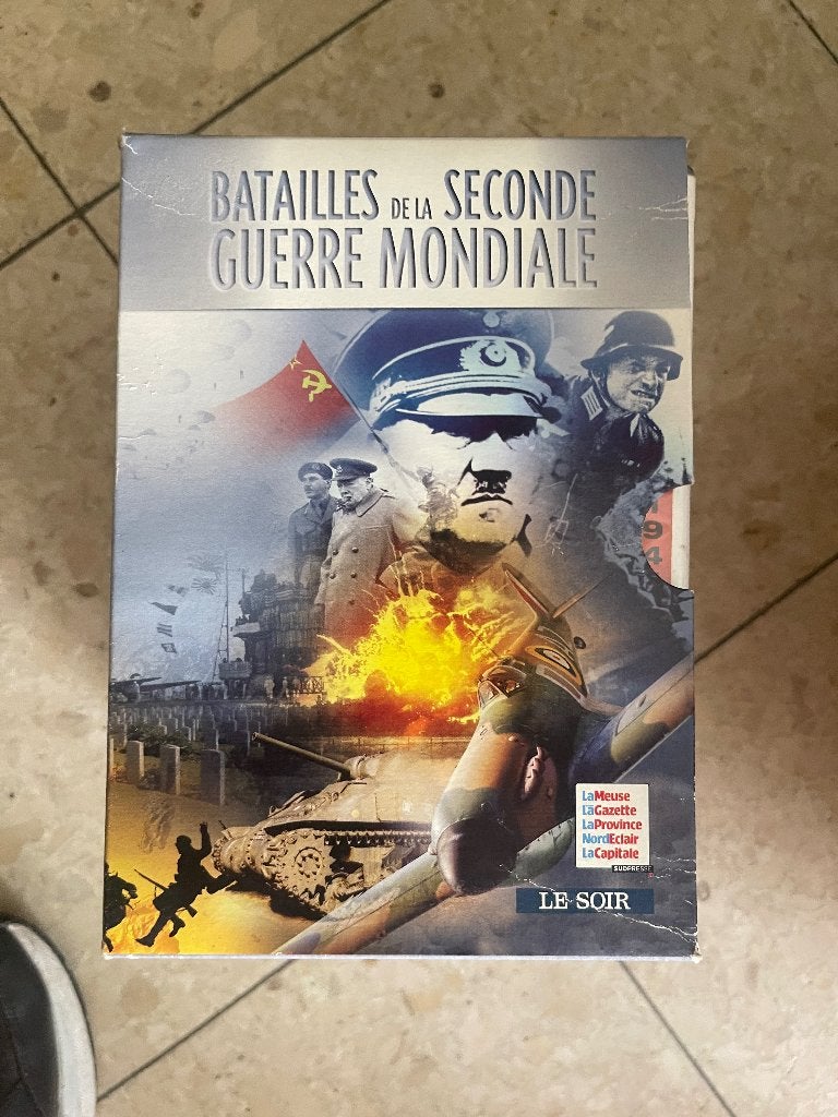 DVD la seconde guerre mondiale, À partir de 18 ans, Français, Comme neuf, Enlèvement