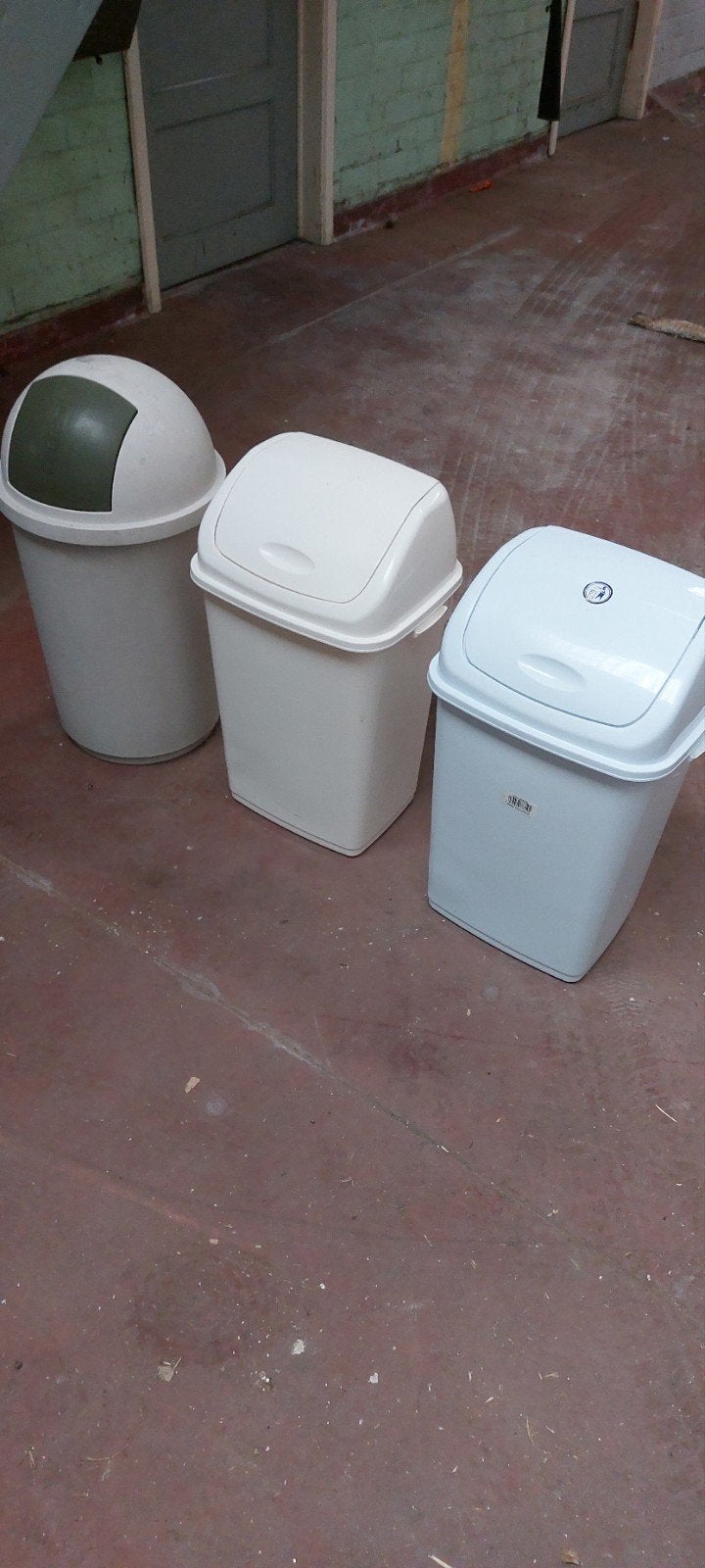 3 x afvalemmer 60L, Huis en Inrichting, Woonaccessoires | Prullenbakken, Ophalen