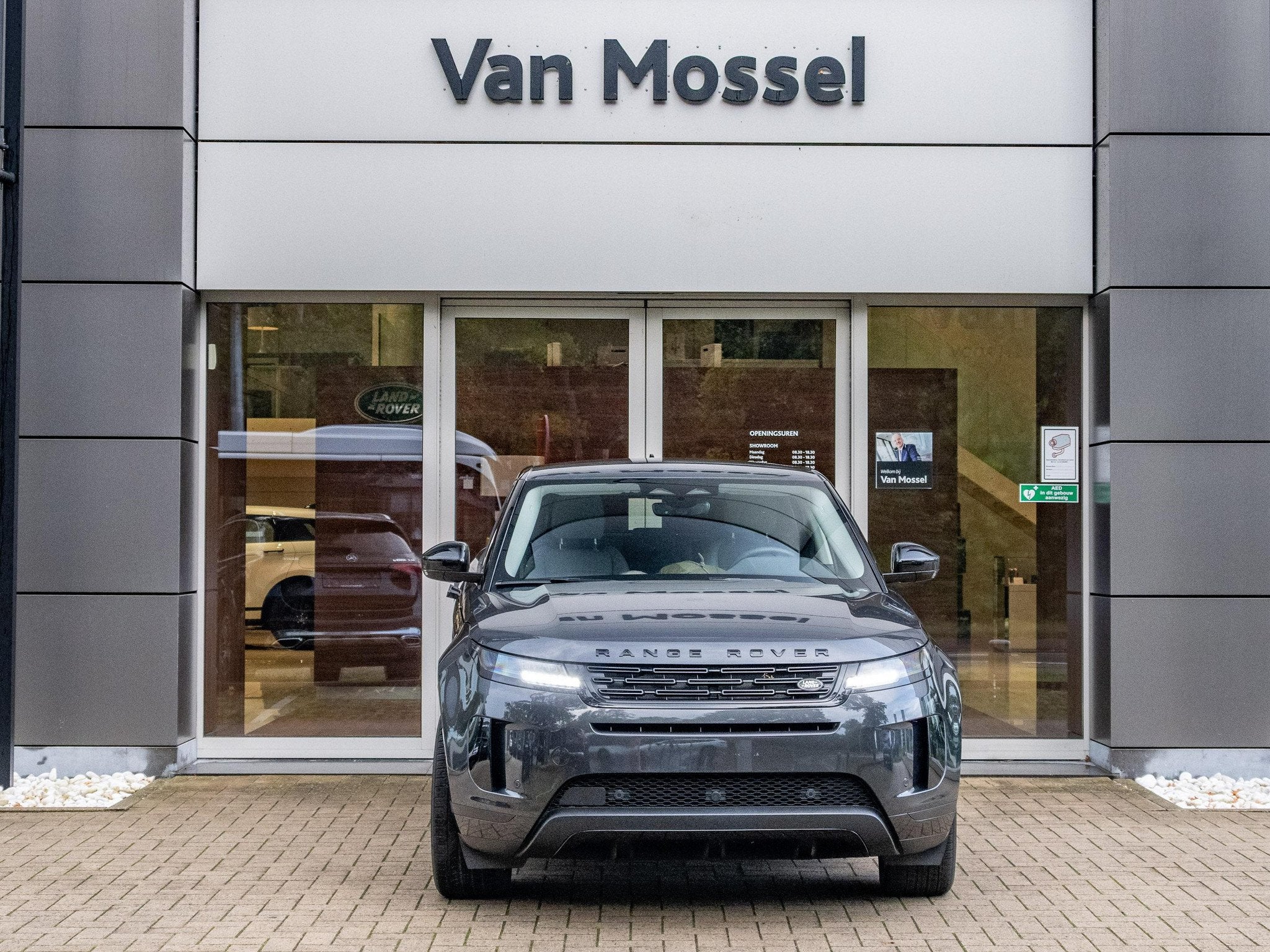 Land Rover Range Rover Evoque P160 S FWD Auto. 25MY, Autos, Cuir, Argent ou Gris, Achat, Entreprise