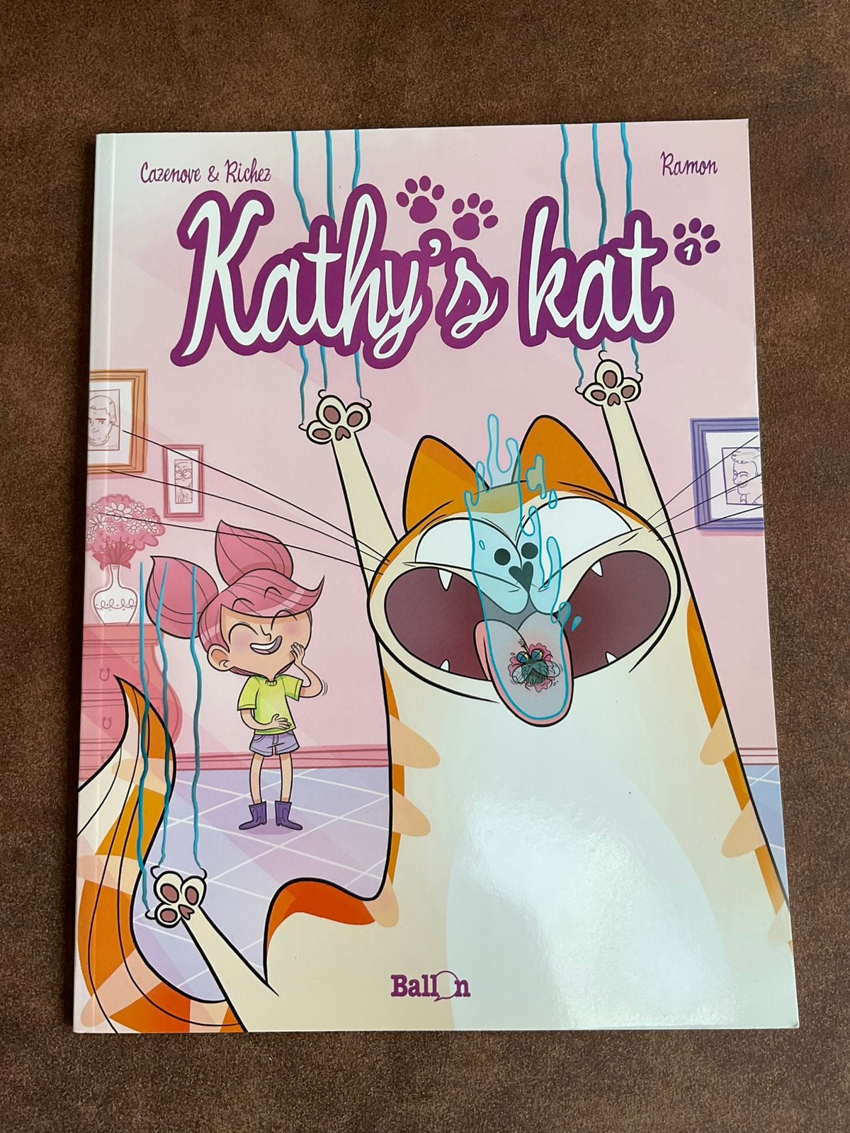 Strip Kathy’s kat, Eén stripboek, Ophalen of Verzenden, Nieuw