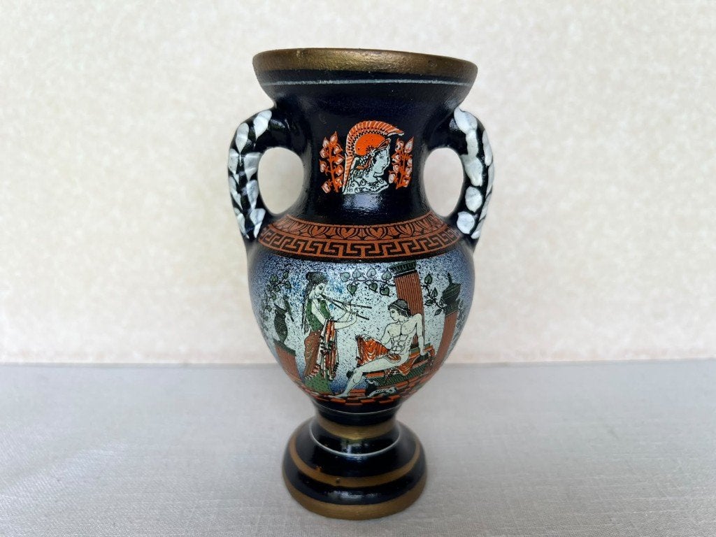 Vintage Griekse Miniatuur Amfora, Enlèvement