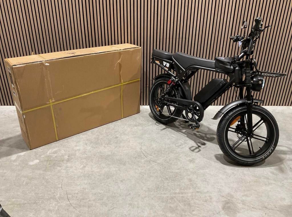 Fatbike Ouxi V8 Ultra 48V 15Ah - 0 KM - ÉTAT NEUF COMPLET, Neuf, Autres marques, Enlèvement ou Envoi, 50 km par batterie ou plus