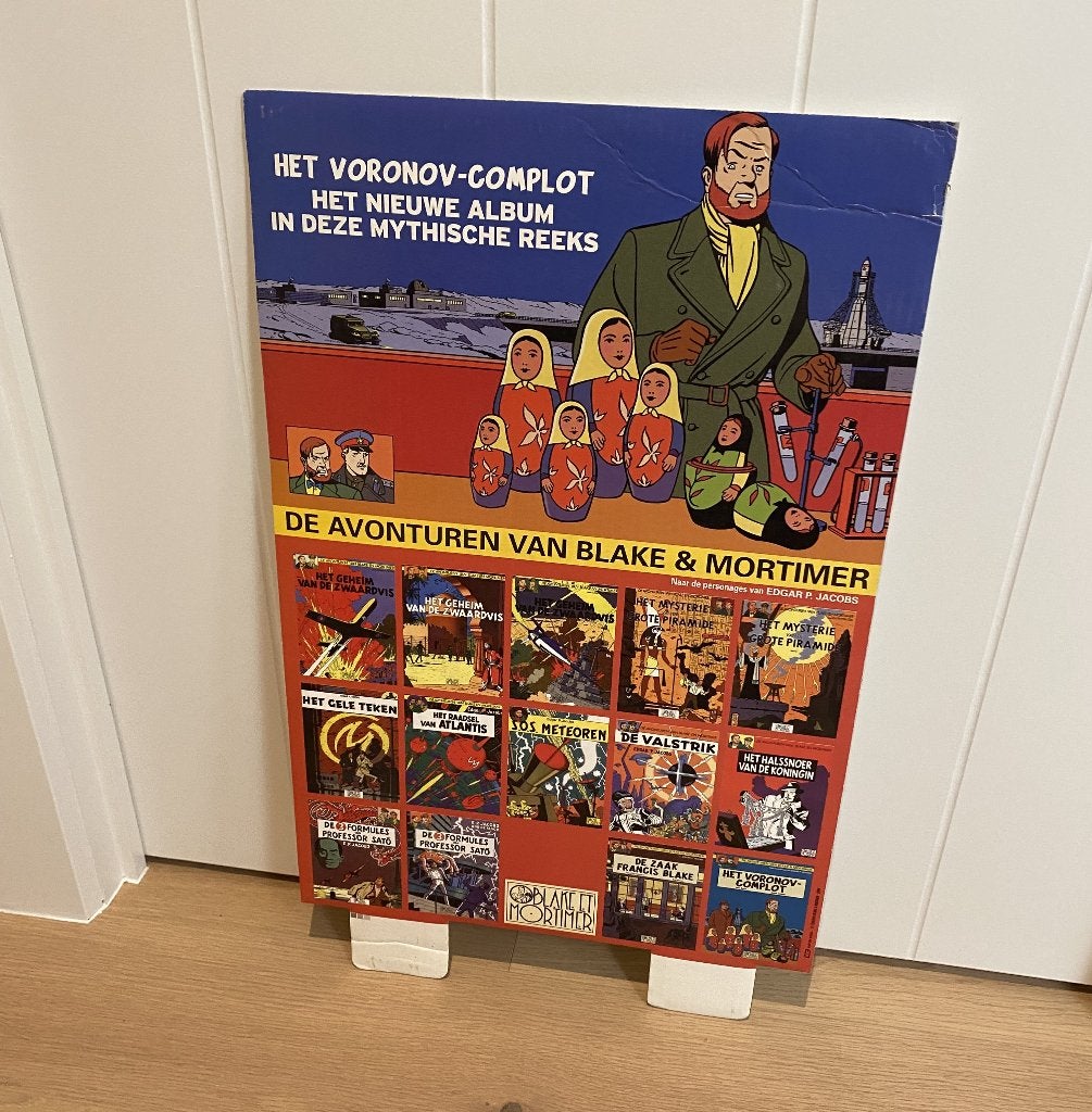 Blake & Mortimer - winkel display, Boeken, Stripverhalen, Ophalen, Zo goed als nieuw