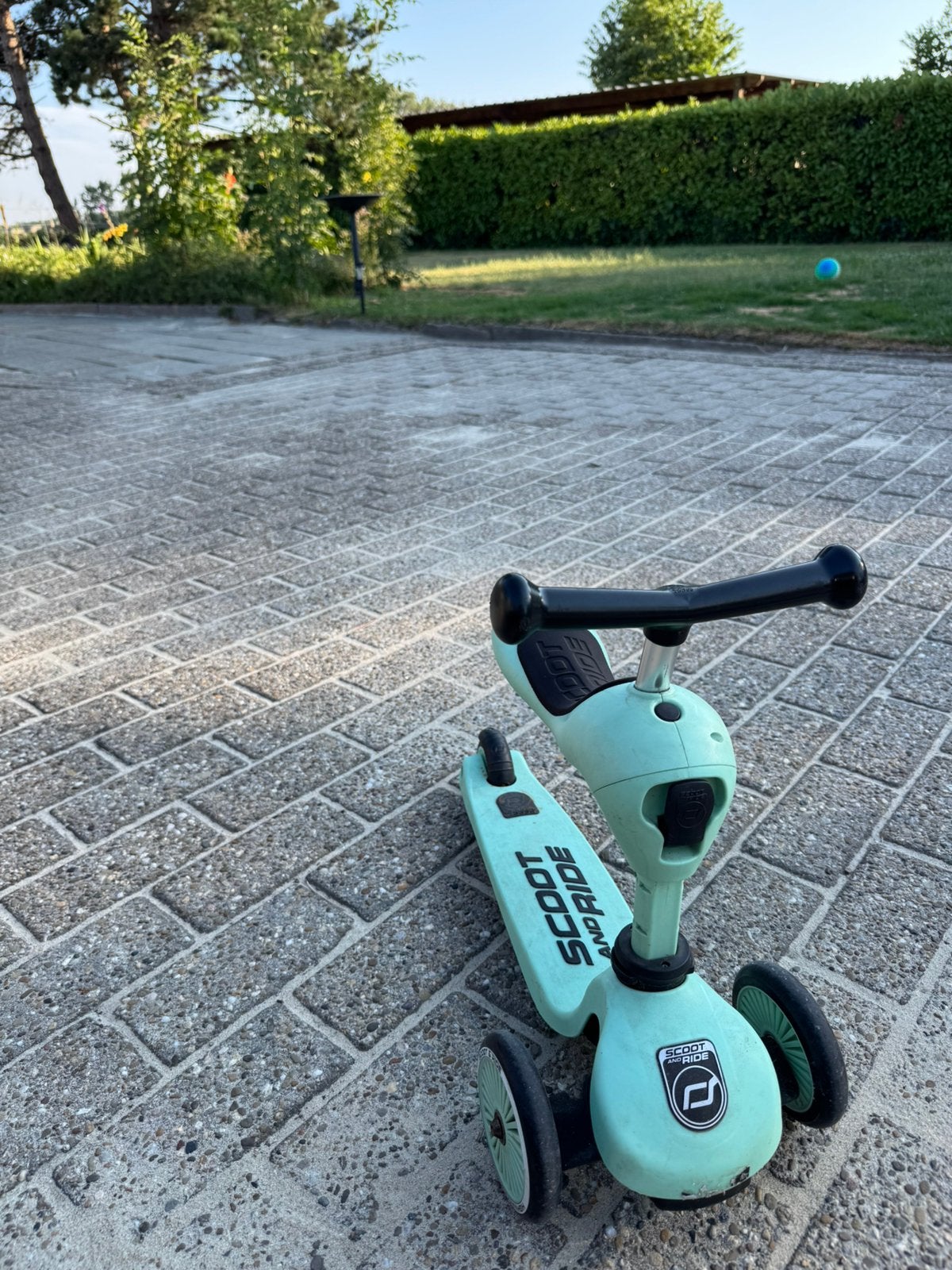Scoot and ride step/loopfiets, Fietsen en Brommers, Fietsen | Driewielers, Ophalen, Gebruikt
