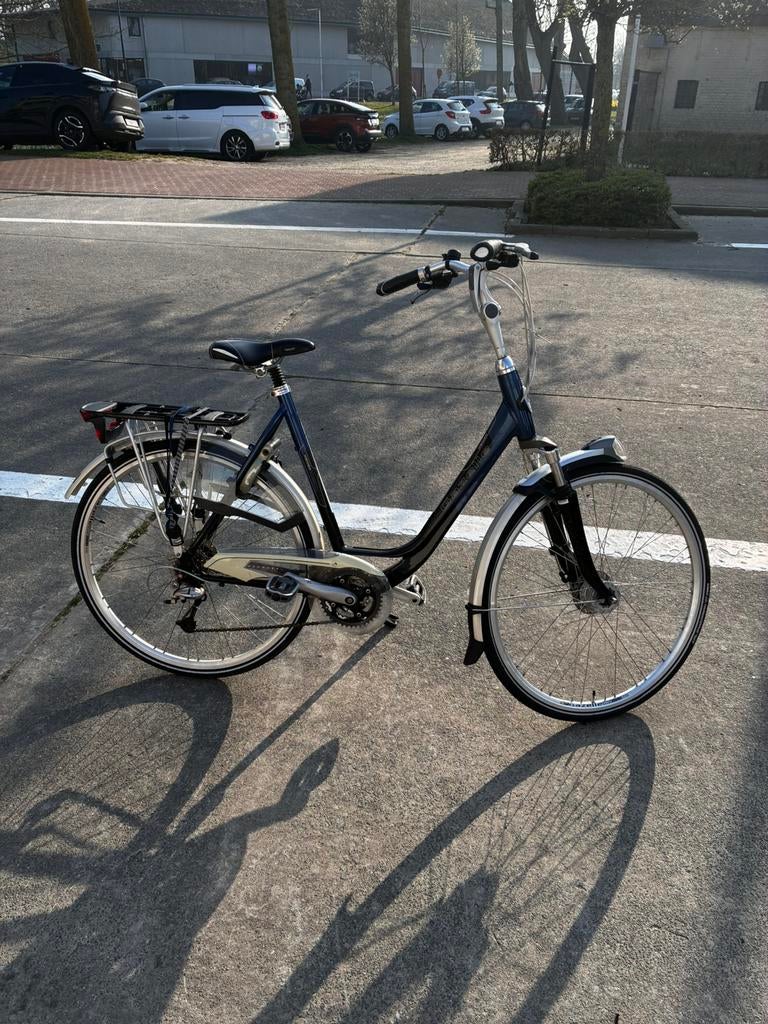 Damesfiets Gazelle, Fietsen en Brommers, Fietsen | Dames | Damesfietsen, Ophalen, Gebruikt, Versnellingen, 56 cm of meer
