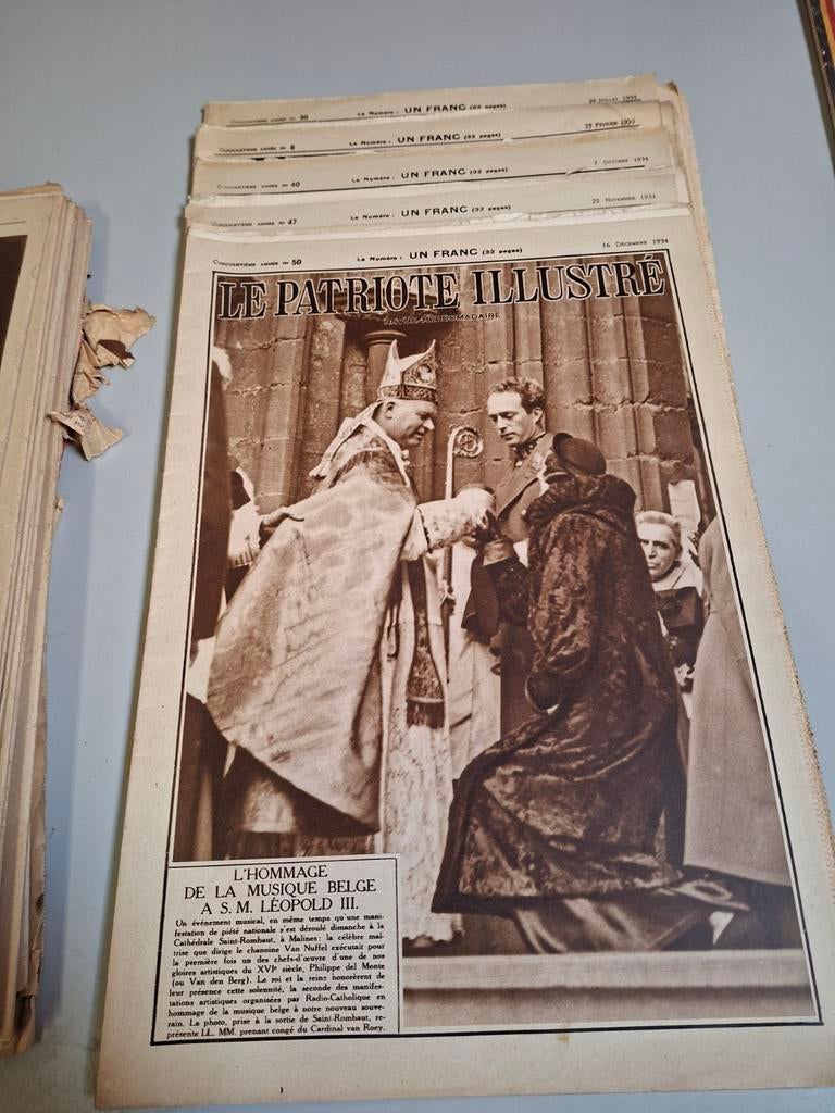 Le patriote illustré, Ophalen