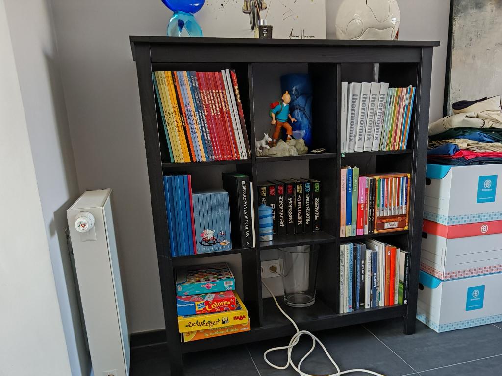 Bibliothèque 127 H x 116 L x 35 P (2 pièces disponibles), Maison & Meubles, 25 à 50 cm, Comme neuf, Enlèvement, 100 à 150 cm