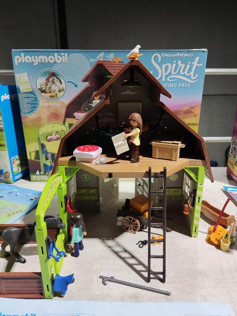 Cabane Playmobil 70118 Spirit, Enlèvement, Utilisé