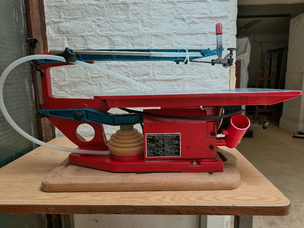 Figuurzaagmachine Hegner Multicut 2S, Ophalen, Hegner, Zo goed als nieuw, Figuurzaag