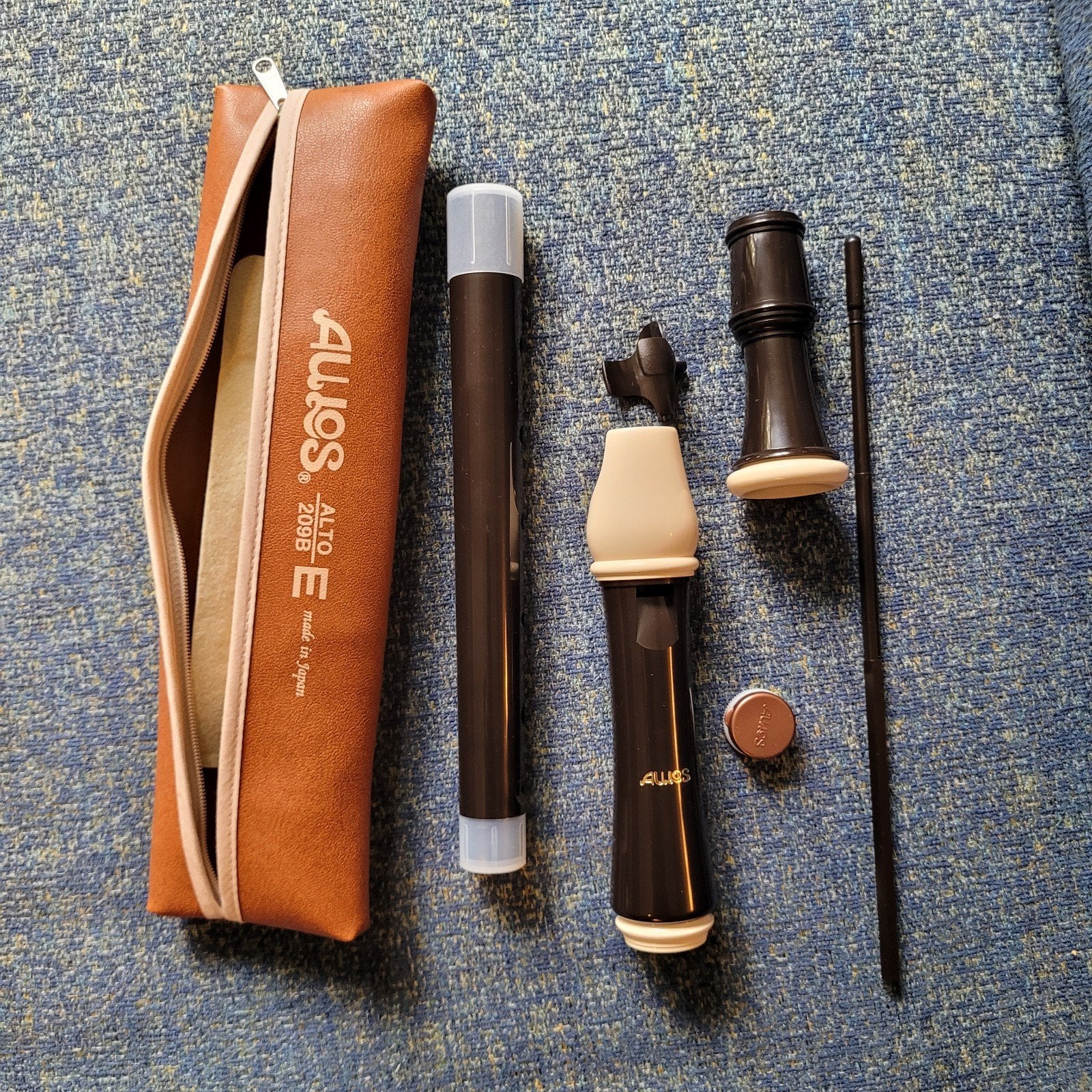 Flute à bec alto (Aulos), Ophalen, Alt