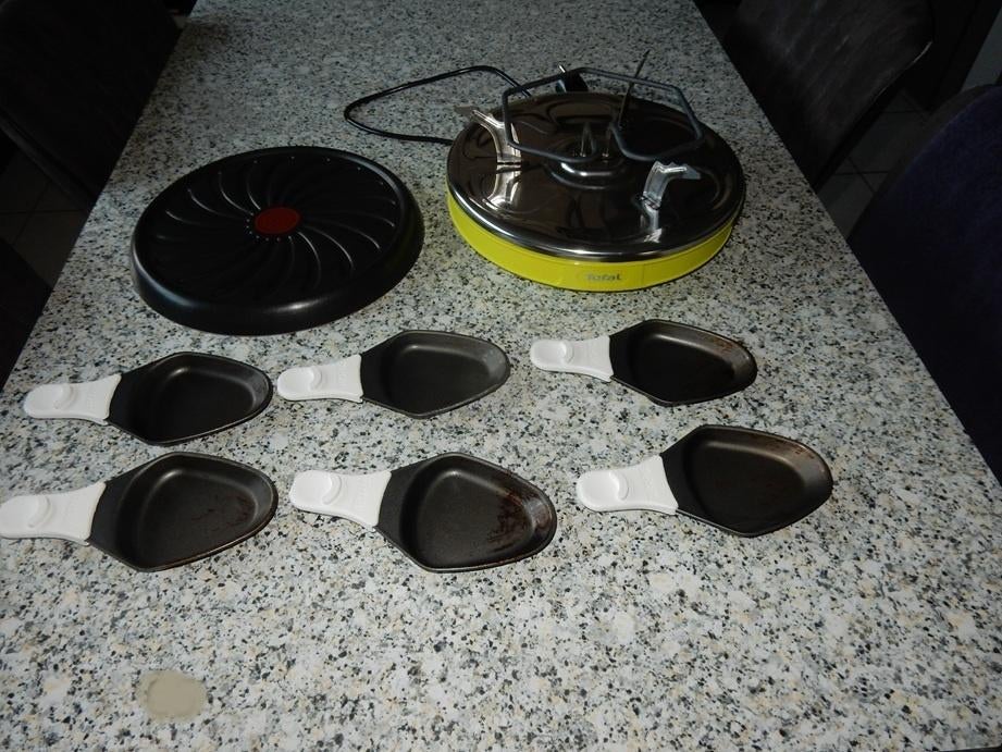 nr.6	- Tefal raclette & grill, Elektronische apparatuur, Gourmetstellen, Ophalen, 4 t/m 7 personen