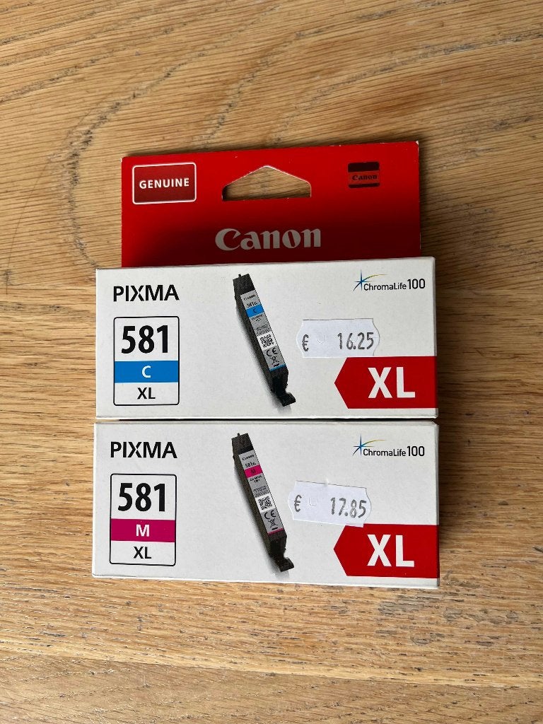 Canon PIXMA cardridge type 581 XL, Enlèvement ou Envoi, Neuf, Cartridge, Canon