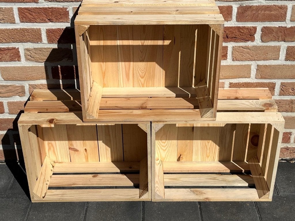 Fruitkisten, Doe-het-zelf en Bouw, Kratten en Dozen, Ophalen, Minder dan 50 cm, Minder dan 40 cm, Nieuw
