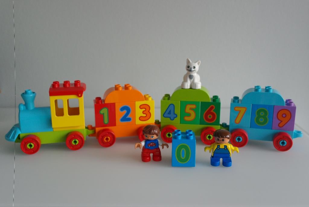 Duplo getallentrein n 10847 (als nieuw), Ophalen of Verzenden, Zo goed als nieuw, Duplo