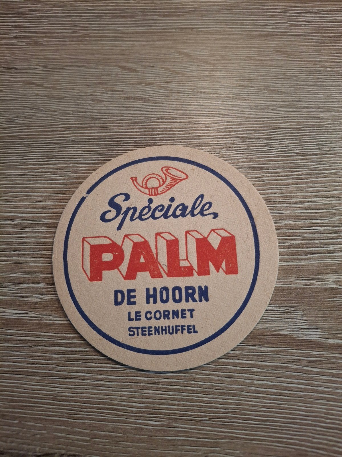 oud bierviltje palm steenhuffel, Collections, Marques de bière, Enlèvement ou Envoi, Palm