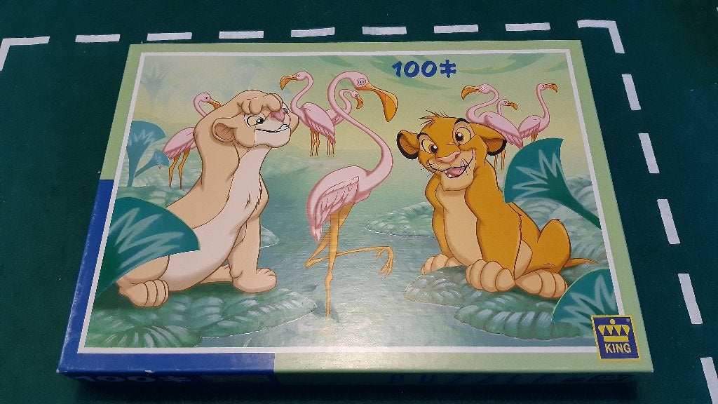 puzzel Disney De Leeuwenkoning, Ophalen, Meer dan 50 stukjes, Gebruikt, 4 tot 6 jaar
