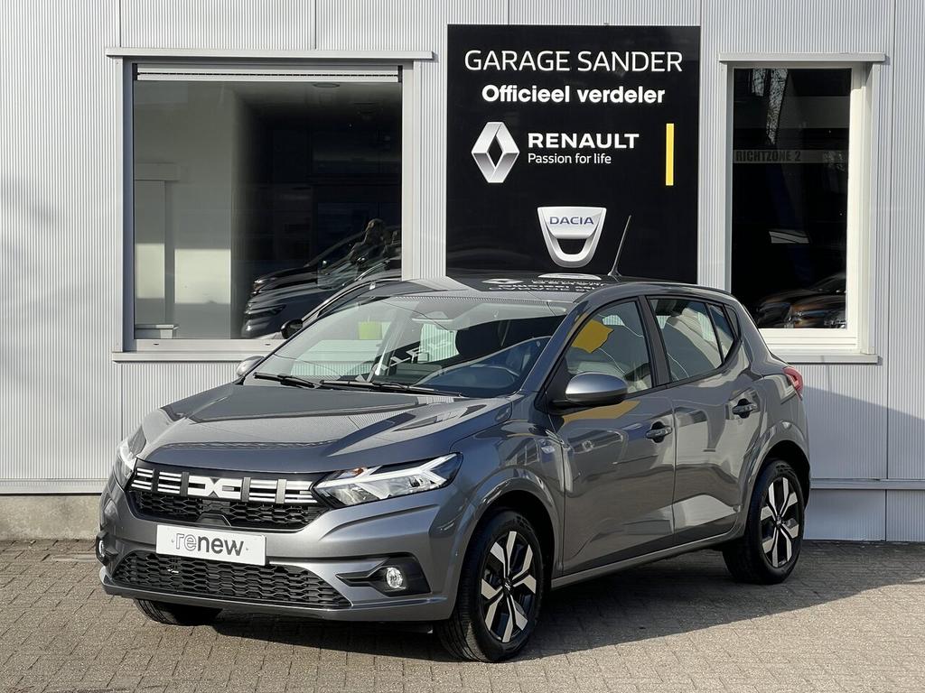 Dacia Sandero TCe 90 Pk Expression * Automaat - 2.500 Km *, Auto's, Euro 6, 0 kg, USB, Zilver of Grijs