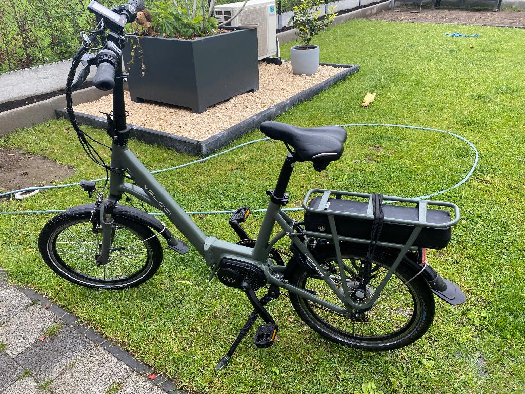 Elektrische plooifiets Veloci, Fietsen en Brommers, Velgrem, Versnellingen, Zo goed als nieuw, Dames