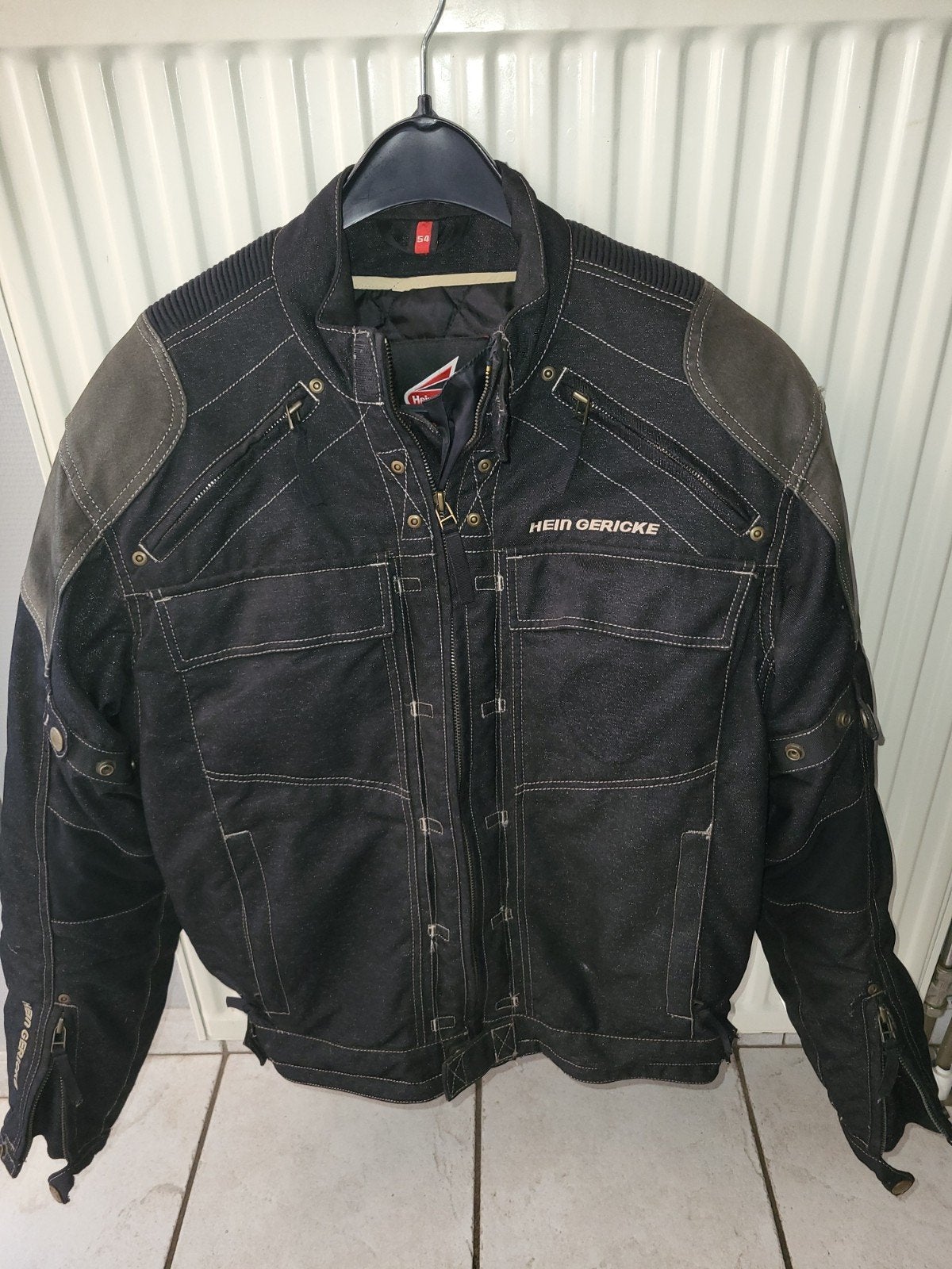 Motorjas met bescherming en binnenvoering, Motoren, Kleding | Motorkleding, Ophalen