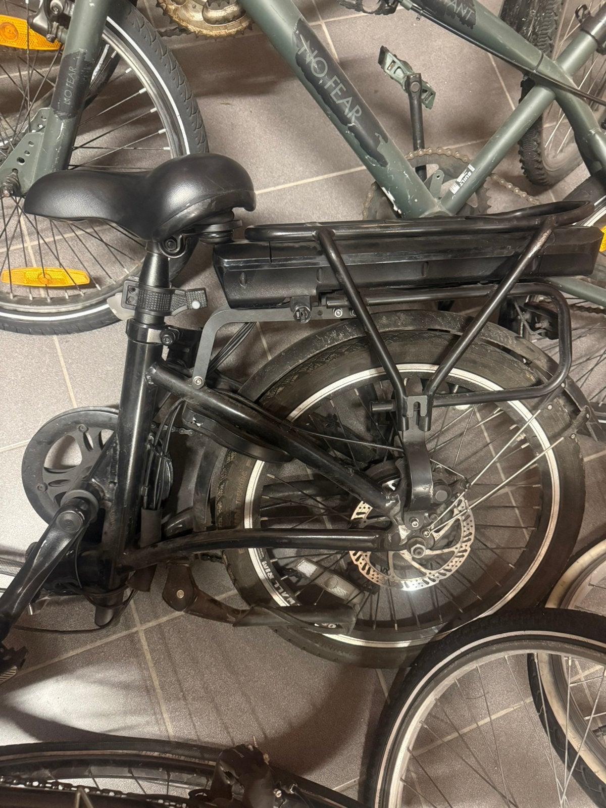 Elektrische vouw fiets, Fietsen en Brommers, Ophalen of Verzenden, Zo goed als nieuw