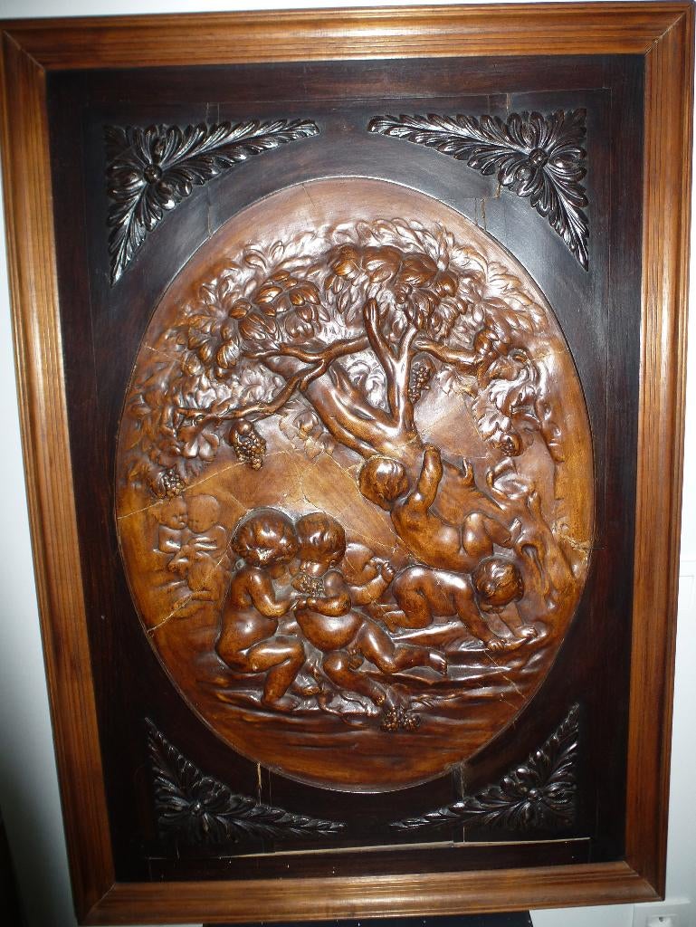 Eiken Kader, Ophalen, Rechthoekig, 50 tot 100 cm, 100 tot 150 cm