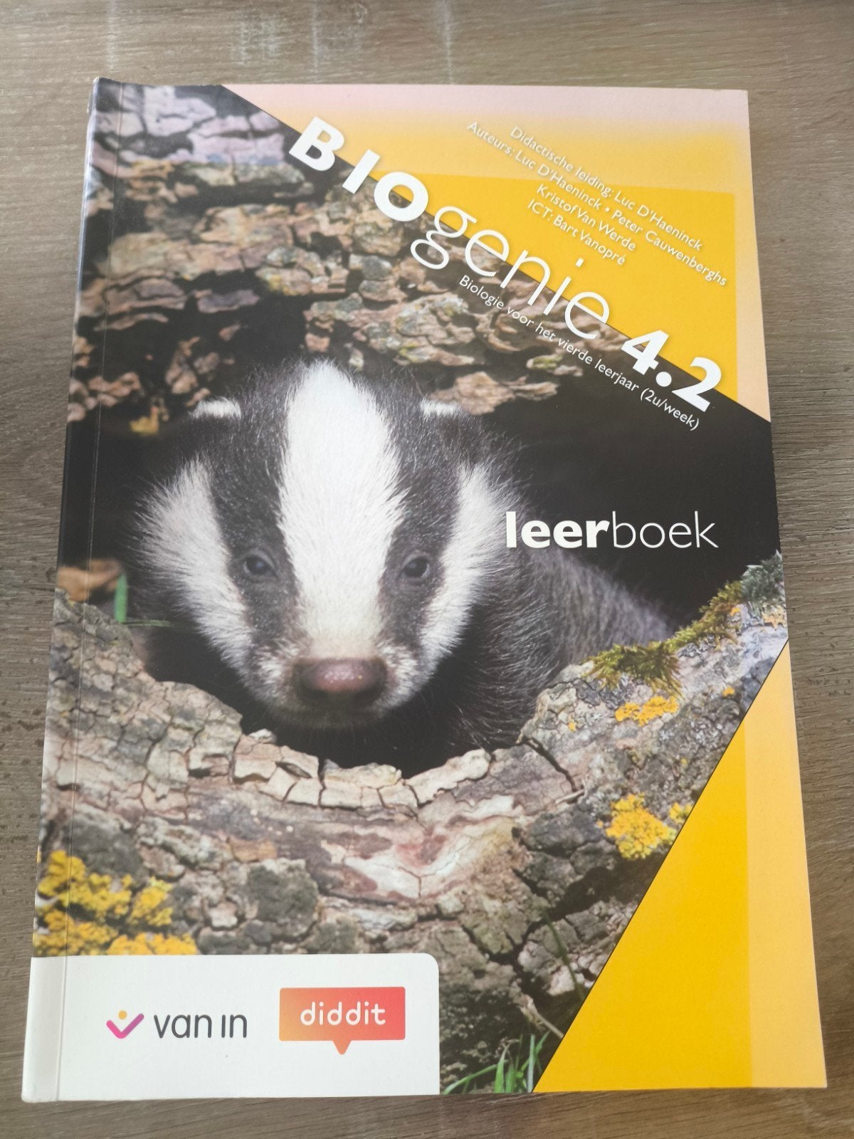 D'HAENINCK - leerboek, Livres, Livres scolaires, Biologie, Comme neuf, Enlèvement, Secondaire