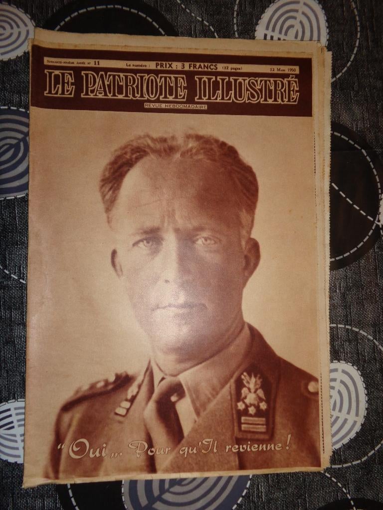 oud „" Patriot Illustrated "” uit 1950”, Ophalen