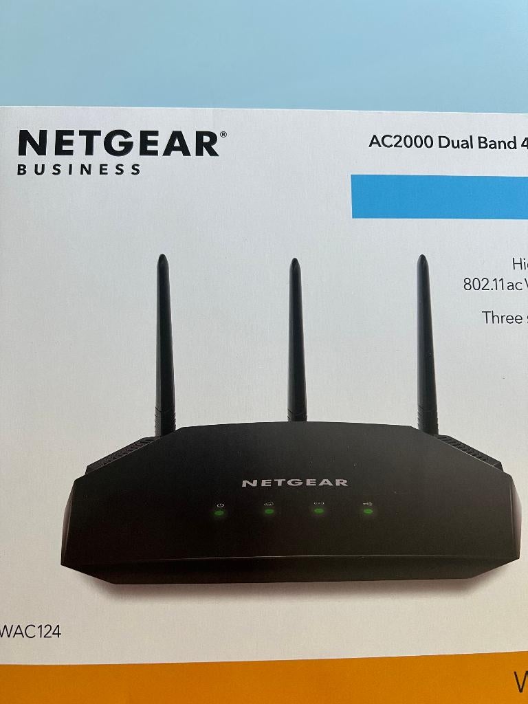 Netgear AC2000 Router / Access Point WAC124, Enlèvement, Neuf, Routeur, Netgear