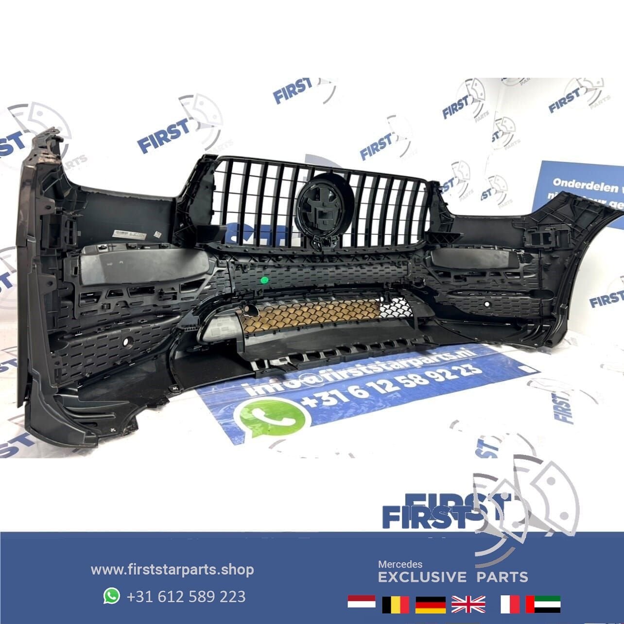 W167 V167 C167 GLE 53 AMG VOORBUMPER WIT COMPLEET origineel, Utilisé, -, Avant, -