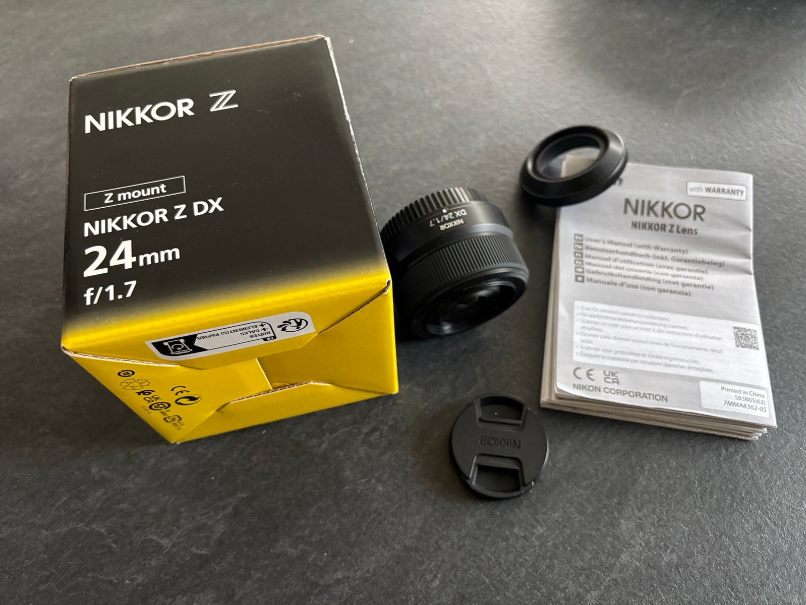 Nikon Z DX 24 1.7 Nikkor lens objectief, Enlèvement ou Envoi, Comme neuf