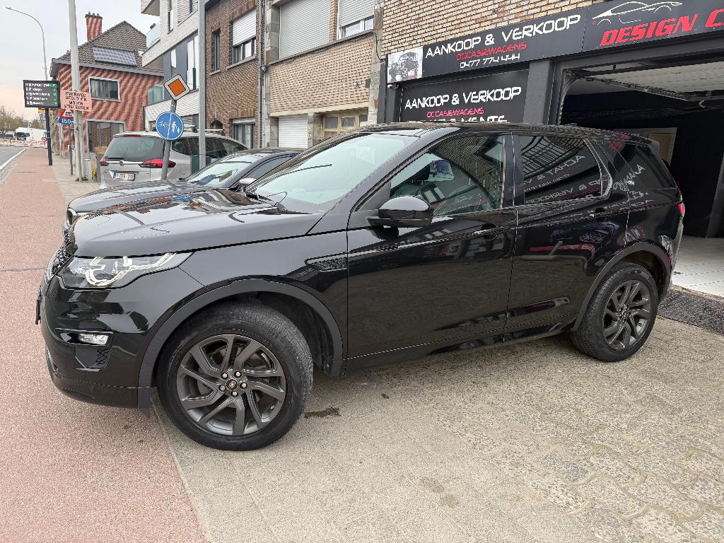 Discovery Sport Luxury Dynamic 1er Main Carnet Complet FULL, Auto's, Land Rover, Automaat, Discovery Sport, Zwart, Bedrijf