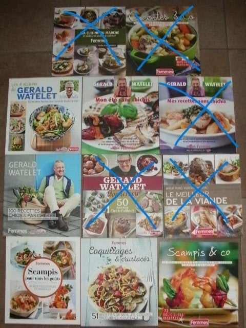 Kookboeken voor vrouwen van nu - Gérald Watelet, Boeken, Ophalen of Verzenden, Zo goed als nieuw