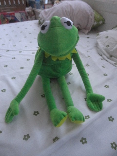handpop kermit, Kikker, Groen, Overige karakters, Nieuw