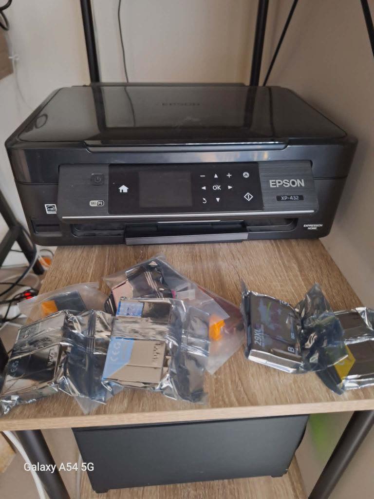 Printer Epson XP-432 - imprimante, Wi-Fi intégré, Imprimante, Enlèvement, Utilisé