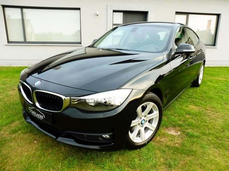 BMW 320d GT Navi/AutAirco/Cruise/Bluetooth/Alarm/USB/Garanti, Auto's, BMW, 1995 cc, 4 cilinders, Zwart, Bedrijf