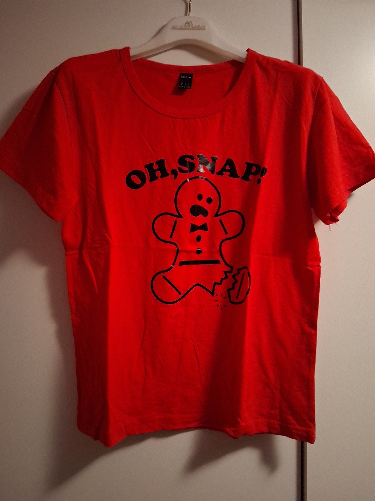 kerst tshirt, Kleding | Dames, Maat 38/40 (M), Ophalen of Verzenden, Zo goed als nieuw, Korte mouw
