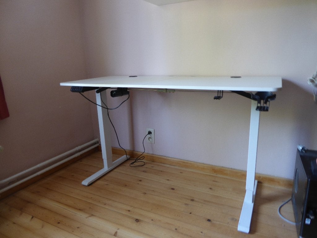 zit/sta bureau, Huis en Inrichting, Ophalen, Zit-sta bureau, Zo goed als nieuw, Elektrisch