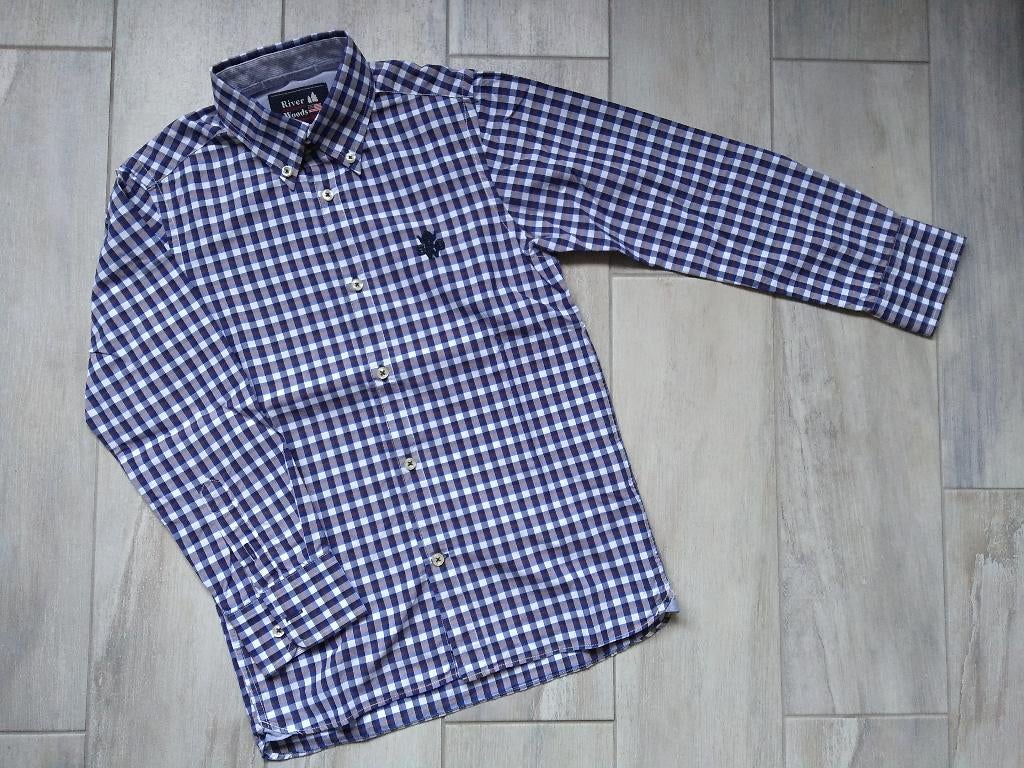 ★ M128 - NIeuw Hemd Riverwoods, Kinderen en Baby's, River woods, Overhemd of Blouse, Nieuw, Ophalen of Verzenden
