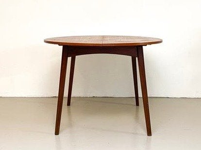 Table de salle à manger ronde vintage extensible, Enlèvement