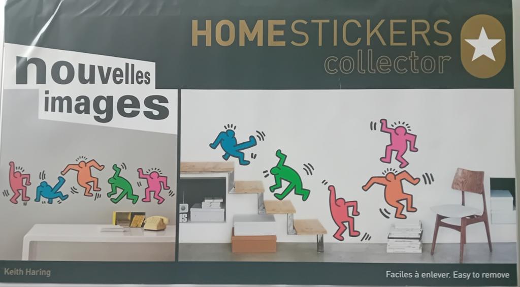 Keith Haring "homestickers" (5 stuks)., Huis en Inrichting, Ophalen