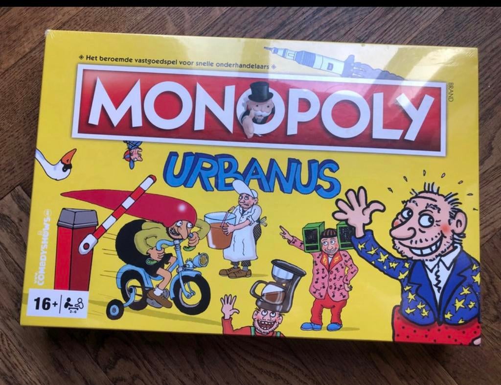 Monopoly urbanus nieuw in plastiek, Hobby en Vrije tijd, Ophalen of Verzenden, Nieuw