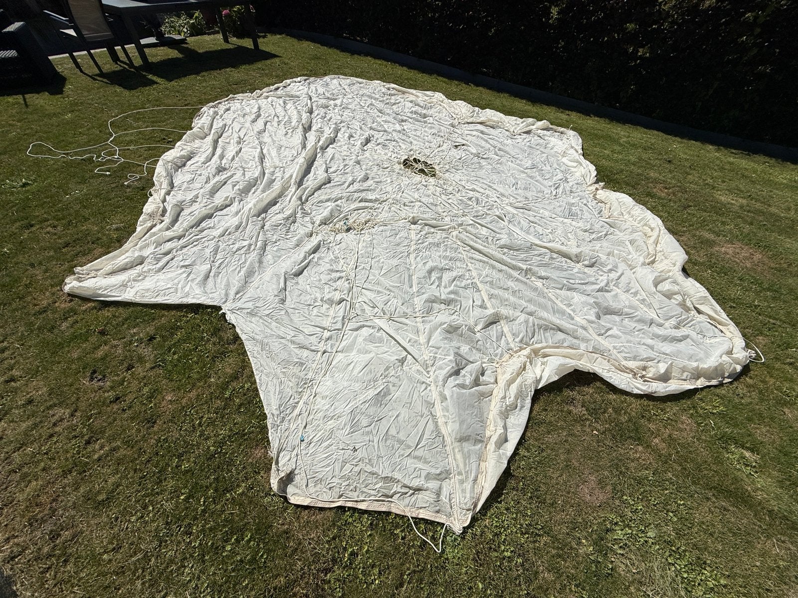 Parachute anglais de la Seconde Guerre mondiale 1944 G.Q., Enlèvement ou Envoi, Armée de l'air