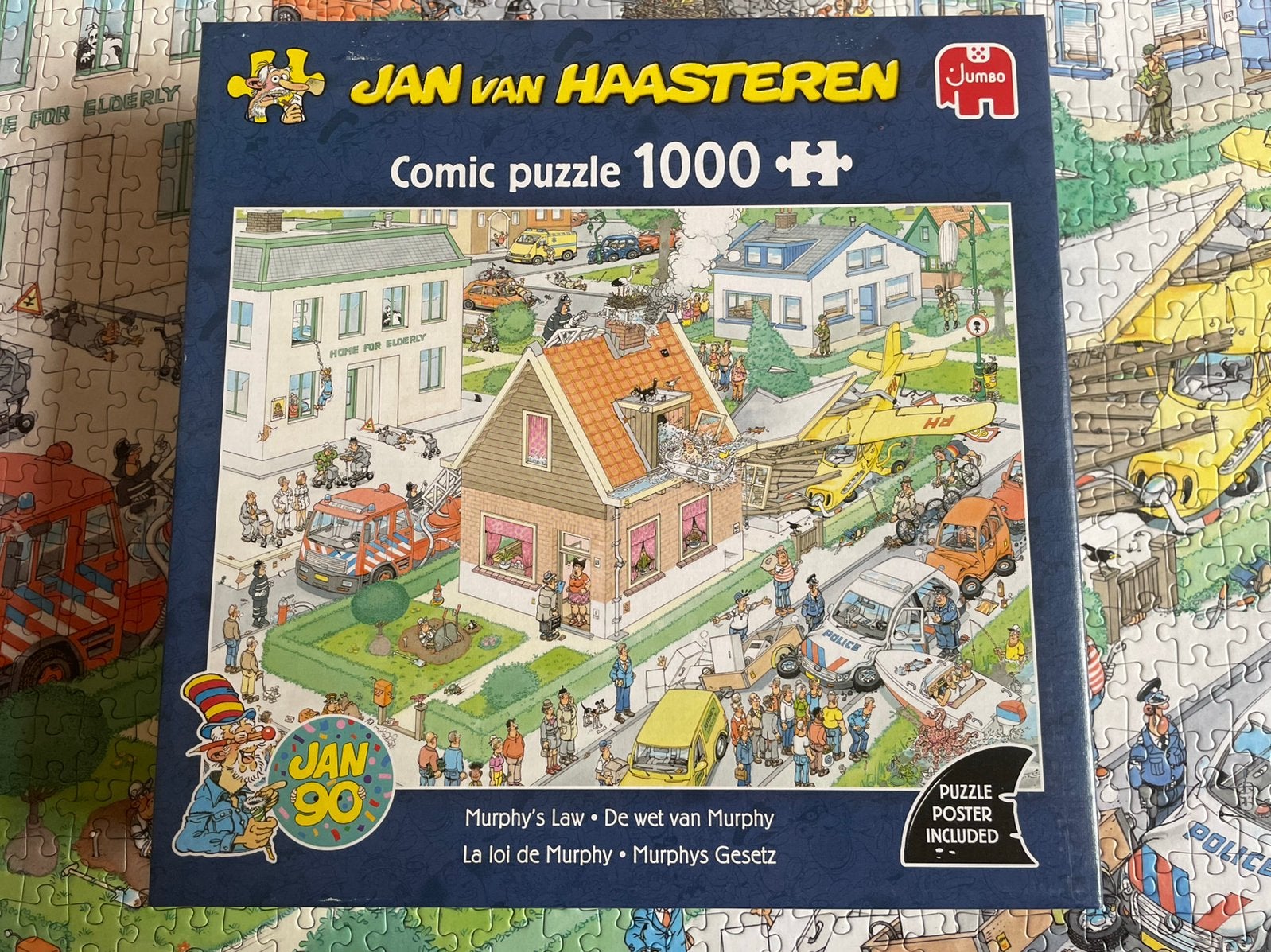 Puzzel Jan Van Haasteren - De wet van Murphy, Ophalen, Zo goed als nieuw