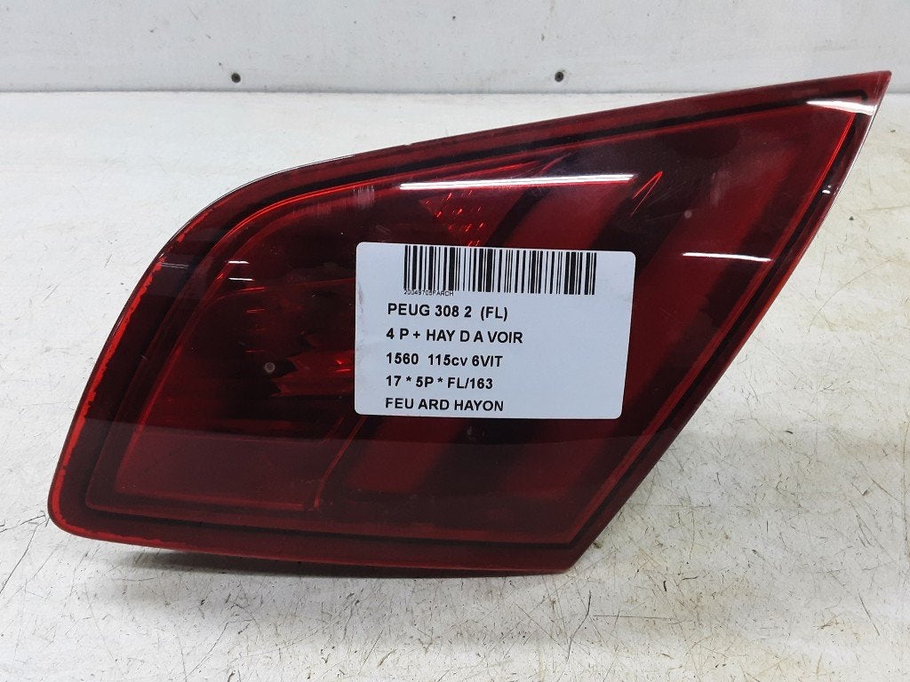 ACHTERLICHT RECHTS ACHTERKLEP 308 (L3 / L8 / LB / LH / LP), Auto-onderdelen, Gebruikt, Peugeot