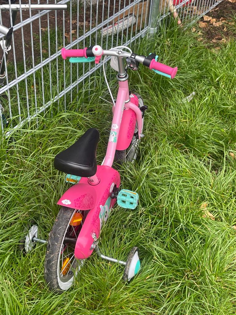 Kinderfiets, Ophalen, Zo goed als nieuw